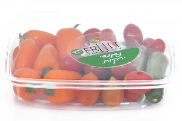 ⁦נשנושי ירקות - קופסה מלבנית⁩ – תמונה ⁦2⁩